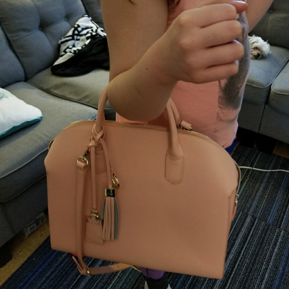 MY OWN Design: The Juno Satchel in Rose